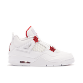 AIR JORDAN 4 METALLIC PACK WHITE RED