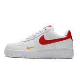 Nike Air Force 1 'Essential White/Gym Red'