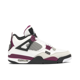 AIR JORDAN 4 X PSG WHITE NEUTRAL GREY BORDEAUX