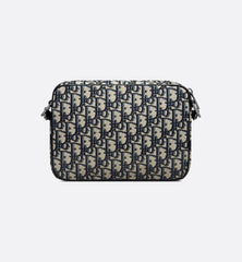 Dior Saddle Triple Pouch Black Dior Oblique Jacquard