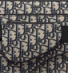 Dior Saddle Triple Pouch Black Dior Oblique Jacquard