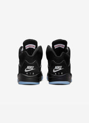 Black Metallic Air Jordan Retro 5 -2025 Edition