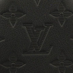 Louis Vuitton Black Monogram Embossed Duo Slingbag