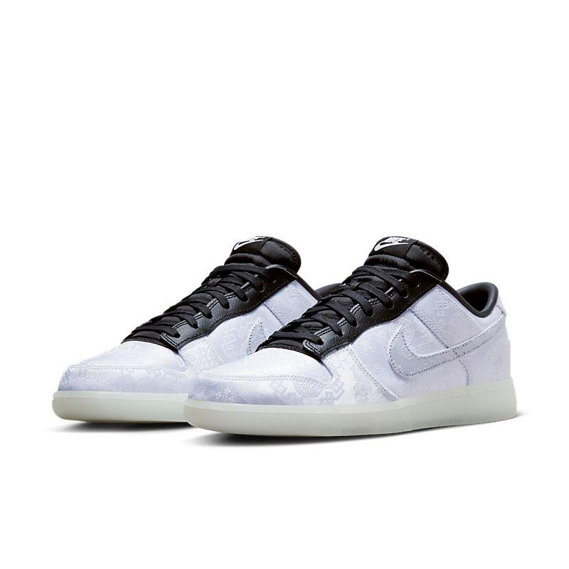Nike Air Force 1 Low x CLOT – White Silk Hidden Print Edition