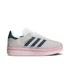 ADIDAS GAZELLE BOLD CLEAR PINK NIGHT INDIGO WOMENS