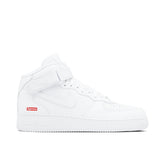NIKE AIR FORCE 1 MID SUPREME WHITE