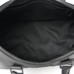 Louis Vuitton Grained Calfskin Aerogram Keepall Bandouliere 40 Black