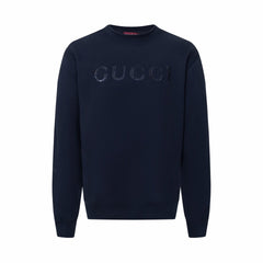Cotton jersey sweatshirt with embroidery