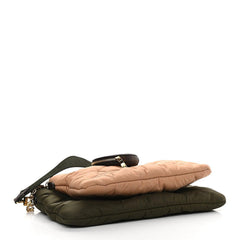 Louis Vuitton Econyl Monogram Pillow Maxi Multi Pochette Accessories Kaki Beige