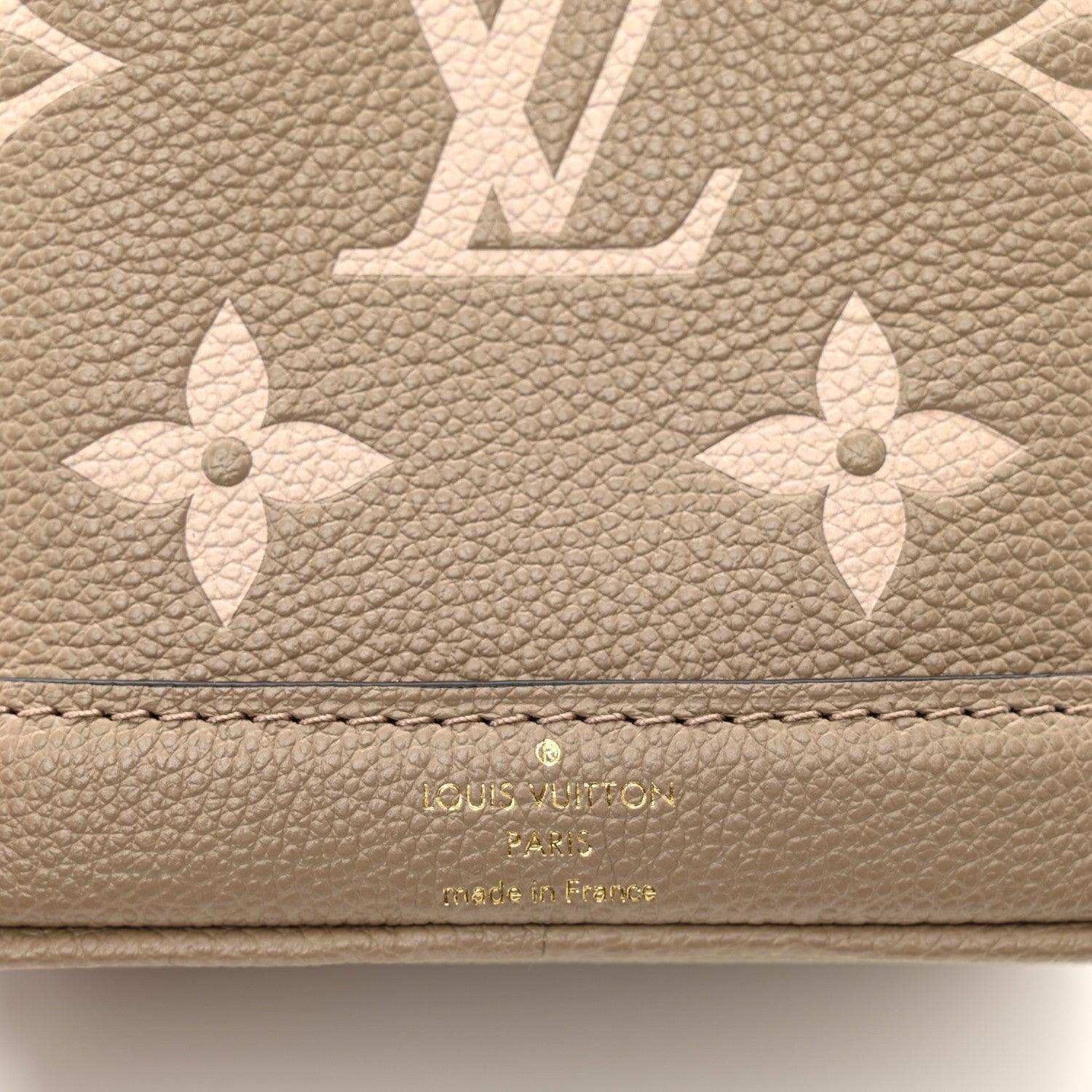 Louis Vuitton Empreinte Monogram Giant Nano Noe Tourterelle Creme