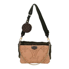 Louis Vuitton Econyl Monogram Pillow Maxi Multi Pochette Accessories Kaki Beige