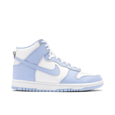NIKE DUNK HIGH WHITE ALUMINUM WOMENS