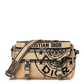 Christian Dior Canvas Diorcamp Messenger Beige