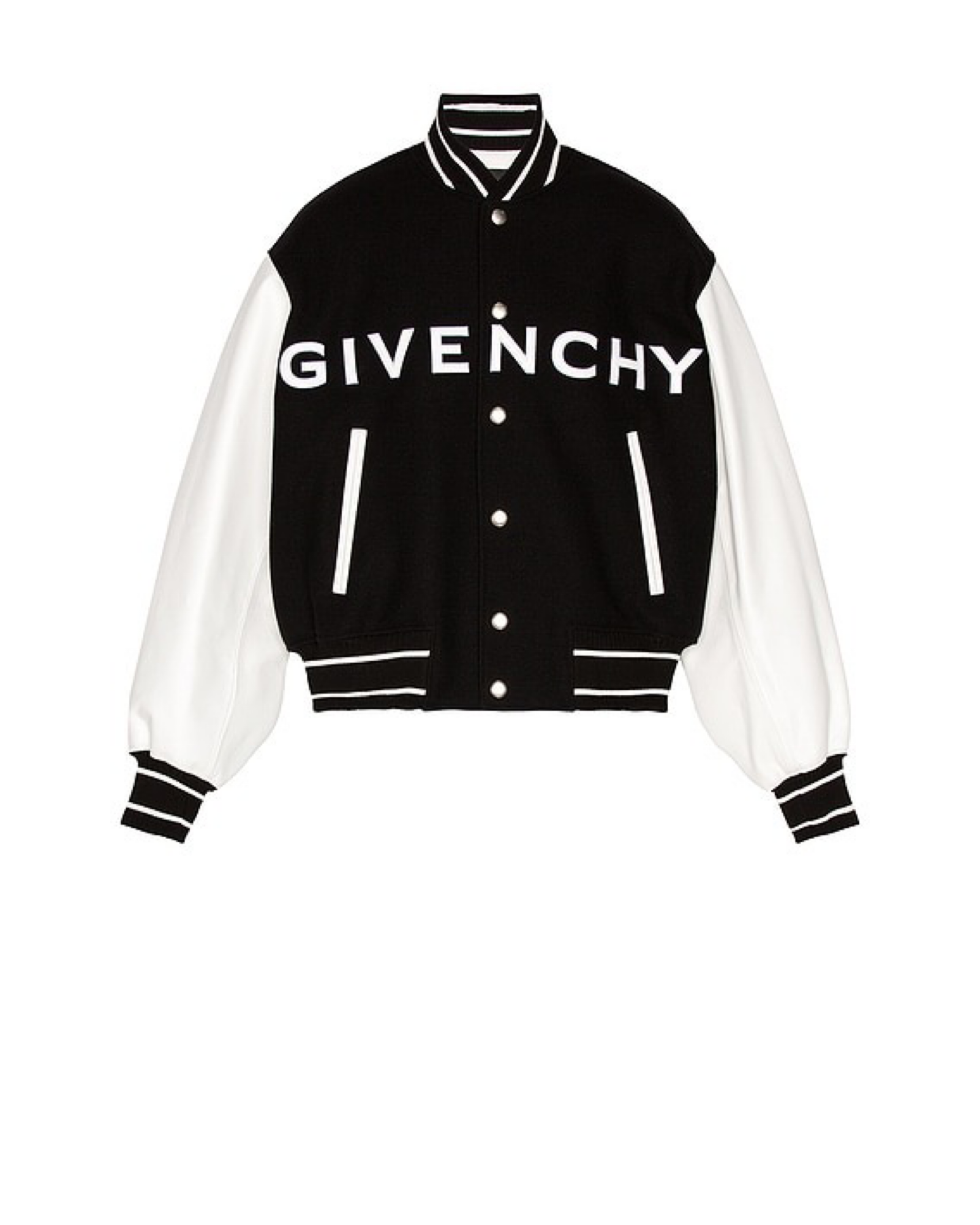GIVENCHY
Wool & Leather Varsity Jacket - SpinServe