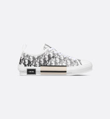 Unisex Dior Oblique Canvas Sneaker – White & Black Edition