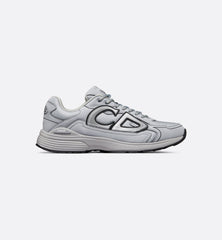 Dior B30-Style Performance Sneaker – Gray Mesh Edition