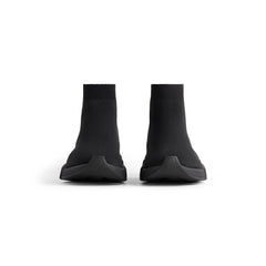 MEN'S SPEED 2.0 RECYCLED KNIT SNEAKER IN BLACK - SpinServe
