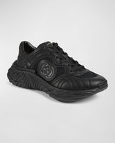 Gucci Ripple Sole Sneaker – Mesh & Leather Luxe Edition