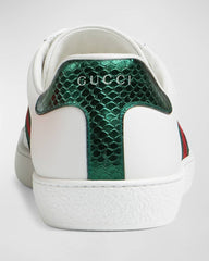 Gucci Designer Low-Top Sneaker – Signature Web Detail