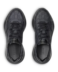 Gucci Low-Top Sneaker – Canvas & Leather Blend