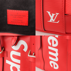 Louis Vuitton Supreme Men’s Epi Christopher PM Backpack Rucksack