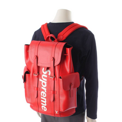 Louis Vuitton Supreme Men’s Epi Christopher PM Backpack Rucksack