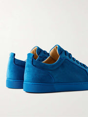 CHRISTIAN LOUBOUTIN
Louis Junior Spikes Cap-Toe Suede Sneakers