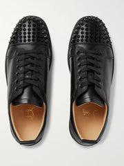 CHRISTIAN LOUBOUTIN
Louis Junior Spikes Cap-Toe Suede Sneakers