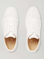 CHRISTIAN LOUBOUTIN
Louis Junior Spikes Cap-Toe Suede Sneakers