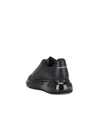 Men's Oversized transparent Sneaker in Black