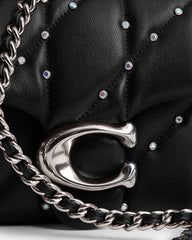 Coach Tabby Shoulder Bag 20 with Pillow Quilting & Crystal Rivets
