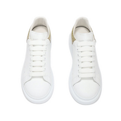 Alexander McQueen Oversized Sneaker 'Gold Crocodile