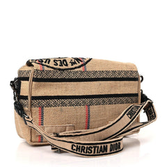 Christian Dior Canvas Diorcamp Messenger Beige
