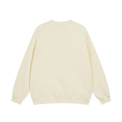 GUCCI Beige Cotton Jersey Sweatshirt New & Authentic