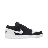 AIR JORDAN 1 LOW BLACK WHITE DIAMOND