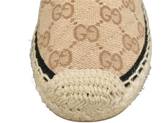 Gucci GG Matelassé Espadrille Marmont Flat Slip On
