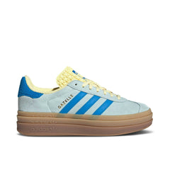 Adidas GAZELLE BOLD ALMOST BLUE YELLOW WOMENS