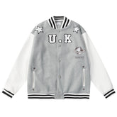 Burberry Gray Felton Bomber Jacket