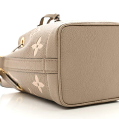 Louis Vuitton Empreinte Monogram Giant Nano Noe Tourterelle Creme
