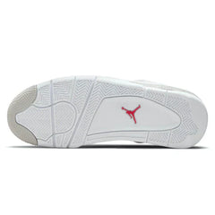 Jordan Retro 4-Style Sneakers – White Cement Edition