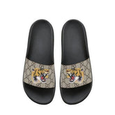 GUCCI Men's Luxury Leather Pantoufles - Comfortable & Stylish House Slippers