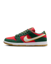 Nike Dunk Low – Court Flame “Forest Red” Edition