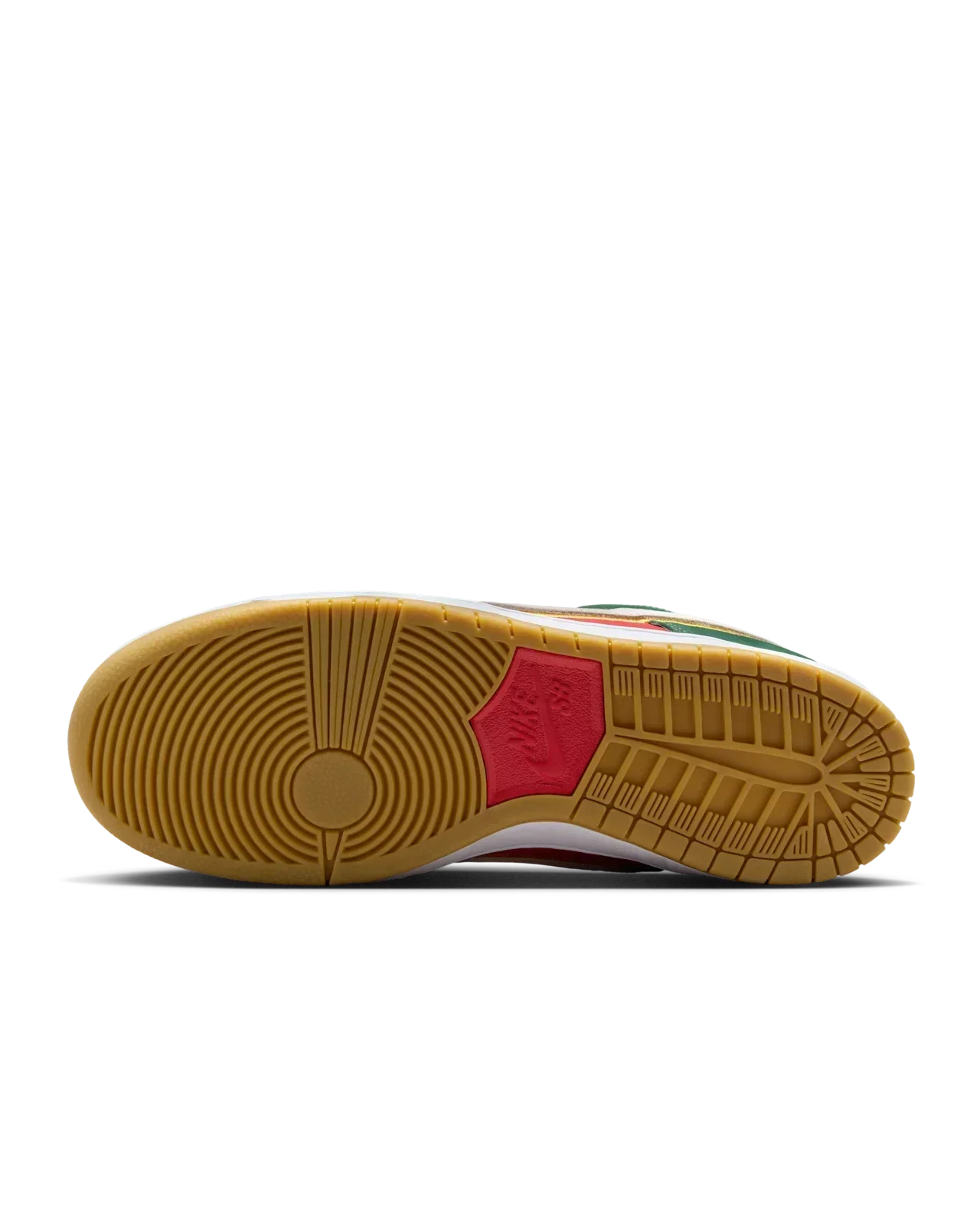 Nike Dunk Low – Court Flame “Forest Red” Edition