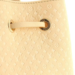 Louis Vuitton NeoNoe Handbag Nano Monogram Leather BB