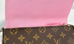 LOUIS VUITTON Monogram Canvas Felicie Pochette Vivienne 2022
