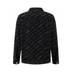 Balenciaga Logomania All Over Large Fit Jacket