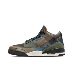 AirJordan 3 Camo Sneaker – Patchwork