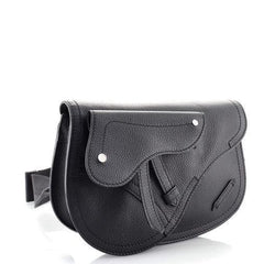 Christian Dior Saddle Messenger Pouch Leather