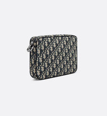 Dior Saddle Triple Pouch Black Dior Oblique Jacquard