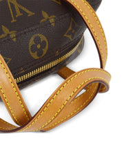 Louis Vuitton Spontini Shoulder Bag Monogram Brown